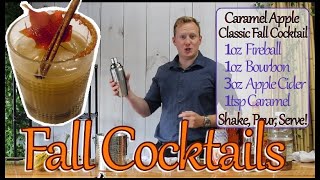 Fall CARAMEL APPLE COCKTAIL!!!  |  Goldschlager Vs Fireball TASTE TEST |  Mocktail, Shooter, & More!