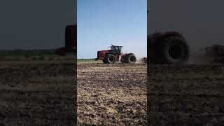 Powerful Autumn Tillage with Buhler Versatile 435 and Horsch Tiger 8LT