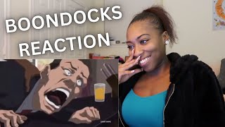 BOONDOCKS FUNNIEST MOMENTS | REACTION