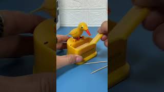 bird shape toothpick dispenser #youtubeshorts #gadget #householdproducts #viralvideo