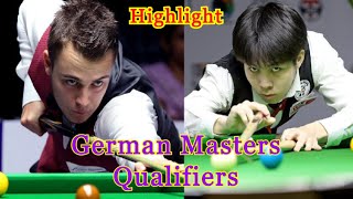 Alexander Ursenbacher vs Ma Hailong Highlight German Masters 2023/24 snooker