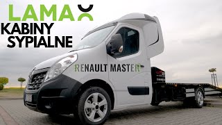 Kabina sypialna LAMAX laweta Renault Master 2020 sypialka do busa