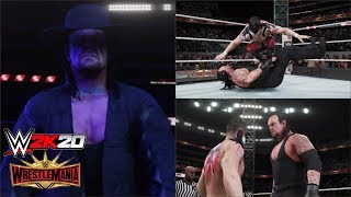 WWE 2K19 | WrestleMania 35 Undertaker Returns and Challenges Finn Balor | Custom Story