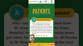 Patient Experience | The Hope Hospital Greater Noida