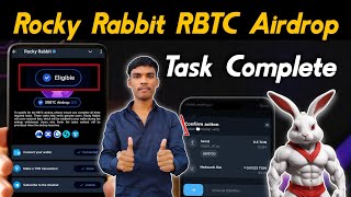 Rocky Rabbit RBTC Airdrop Elegible Task Complete | Rocky Rabbit Make A Ton Transaction