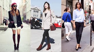 How to Look Like a Parisian Chic | Parisian Style Outfits | French Fashion