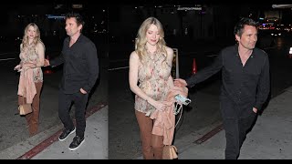 Matt Bellamy And Elle Evans Dine Out At The Chateau Marmont in LA!