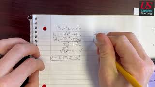 Mercator Sailing Problem 7 | Course and Distance