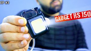 800 Lumens Mini Cob Flashlight Review | Testing Sasta Gadget EP #3 | BR Tech Films