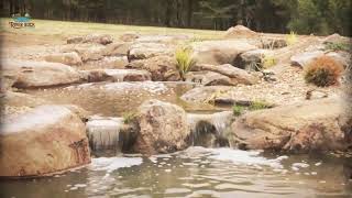 Water Feature Showcase Distressed | River Rock Water Gardens