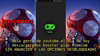 Descargar BOOSTER + PLUS GRATIS 2020 APK FULL sin acortadores