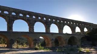 Pont du Gard  Древнеримский акведук Коуч в отпуске Прованс #‎ТолькоВперед‬