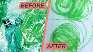 How To Make Rope from Plastic Bottles | Building Bottle Cutter