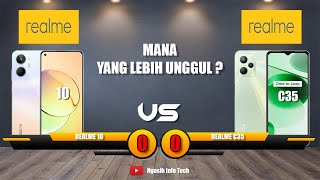 Perbandingan Realme 10 dan Realme C35 | TERBARU !!