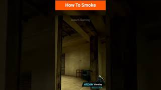 Best trick to smoke in game #csgo #ateamgaming