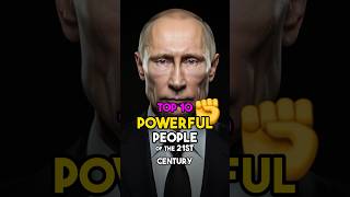 Vladimir Putin 🇷🇺 10 most powerful people in 21st century ✊ #history #russia #top10