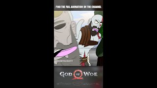 Mimir loses his head in God of War (2018) #shorts #godofwar