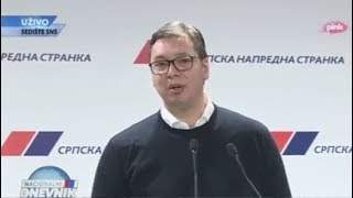 Vučić: Od 1. septembra kreću unutarstranački izbori u SNS