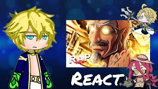 deuses react a rap do Isaac netero