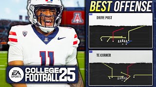 Unstoppable Offense in College Football 25 | Trips TE Scheme