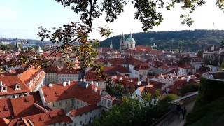 Praha - Panorama z Pražského hradu (HD)