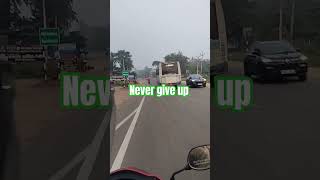 Never give up.. #lifemotivation #goahead #lifelessontamil