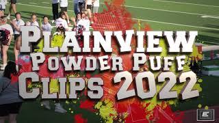 Plainview high School powder puff game highlights 2022 Plainview Texas