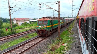 12410 NZM Raigarh Gondwana Express Hauled by offlink Tatanagar WAG9| Indian Railways