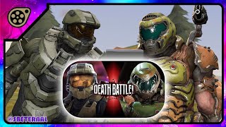 Doom Slayer and Master Chief Reactions! to Doomguy vs Master Chief DEATH BATTLE!