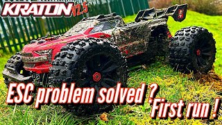 Arrma Kraton 4S V2.5  -  ESC problem resolved ?