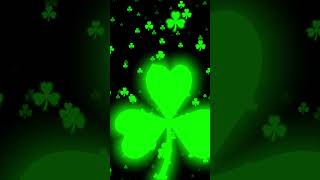 Neon Green Shamrocks Live Wallpaper ☘️ Free Download 🔗 in Description