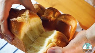 쌀식빵 만들기::결이 살아있는 고소한 브리오슈 만들기 [Rice Brioche]