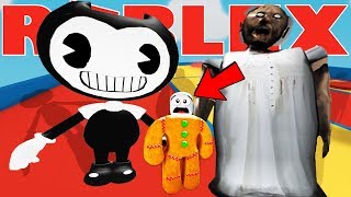 GRANNY VS BENDY?! BEST CROSSOVER in Roblox Granny OBBY!