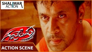 గజేంద్ర మూవీ || Arjun Superb Action Scene || Arjun, Keerat || Shalimar Action