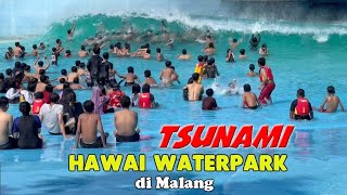 Tsunami di Hawai Waterpark Malang