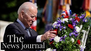 Democracy itself is in peril': Biden deliversemorial Day speech