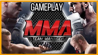 MMA Team Manager Gameplay - Mixed Martial Arts Game