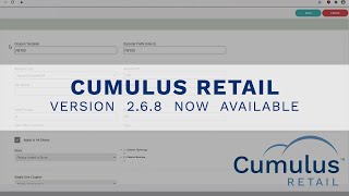 Cumulus Retail Version 2.6.8 Now Available - Top New Features Product Demo