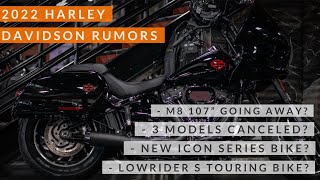 2022 Harley Davidson Rumors! BIG changes!?