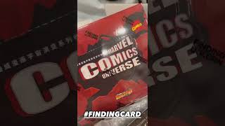 sneak preview of the new Finding Unicorn Marvel Trading Card boxes! #findingcard #unboxing