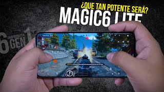 HONOR MAGIC6 LITE Test de RENDIMIENTO y POTENCIA│Prueba de JUEGOS y CALENTAMIENTO│Snapdragon 6 gen 1