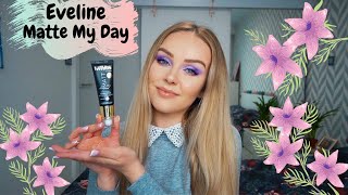 Test Podkładu Eveline Matte My Day 🤍❤️ Cera Mieszana