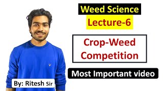 weed crop competition|agriculture for all exam /UPPCS 2021(DHO)