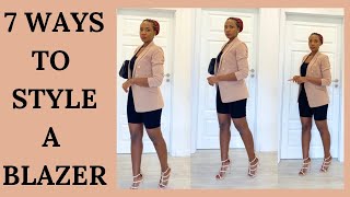 How to Style 1 Blazer Multiple Ways | Spring Essentials | Spring / Summer Trends 2021 #shorts