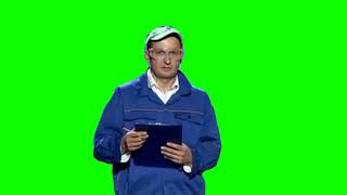 Drzwi tutaj! Green Screen