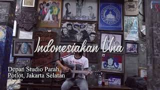 Slank - Indonesiakan Una @ Depan Studio Parah