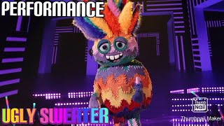 Ugly Sweater Performs "The Best" By Tina Turner | Masked Singer | S11 E1