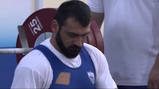 Moysiadis Gkremislav 185kg - Μωυσιάδης Γκρέμισλαβ - IPC Powerlifting World Championships 2014