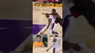 LEBRON With A Crazy Finish! #nba #shorts #basketball #highlights #reaction #lebronjames