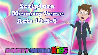 Acts 19:5-‬6 -- Scripture Memory Verse – Mighty Sound Kids‬‬‬‬‬‬‬‬‬‬‬‬‬‬‬‬‬‬‬‬‬‬‬‬‬‬‬‬‬‬‬‬